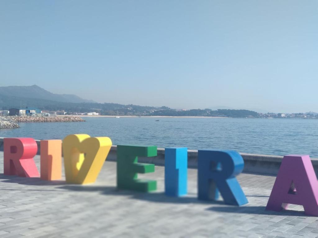 Apartamento Con Vistas Al Mar Y Playa Enfrente Ribeira Exterior foto